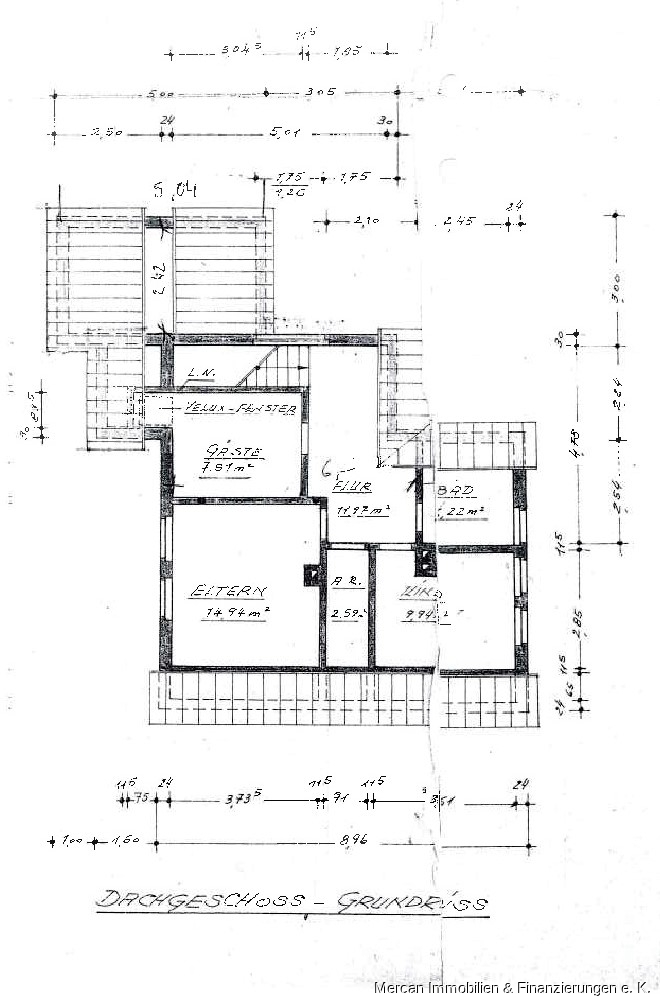 Grundriss 1. OG Einfamilienhaus S�pplingen