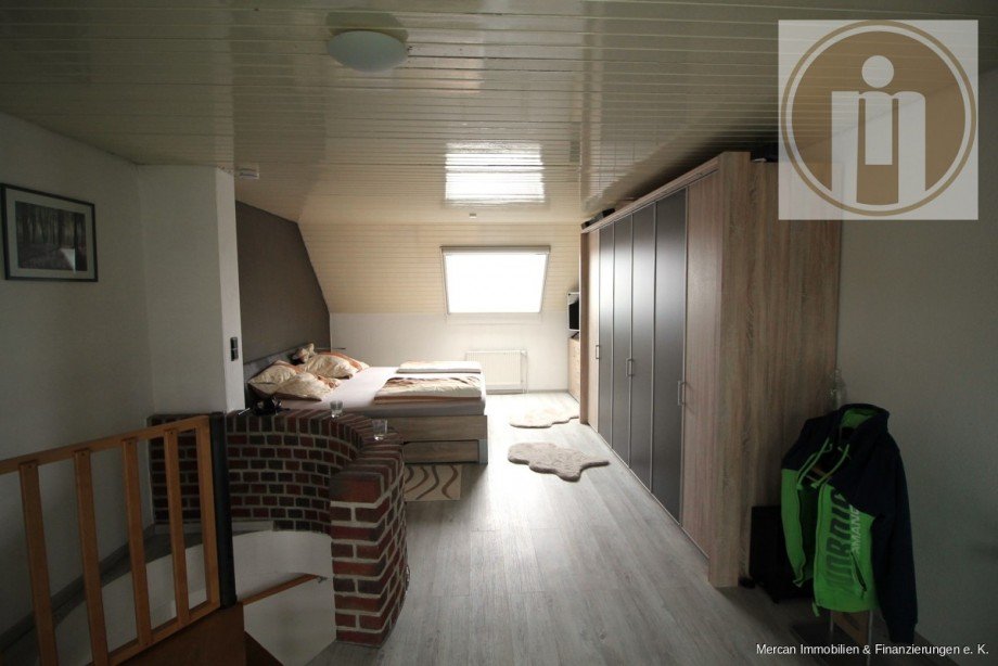 Schlafzimmer Ansicht 1 Maisonettewohnung Peine