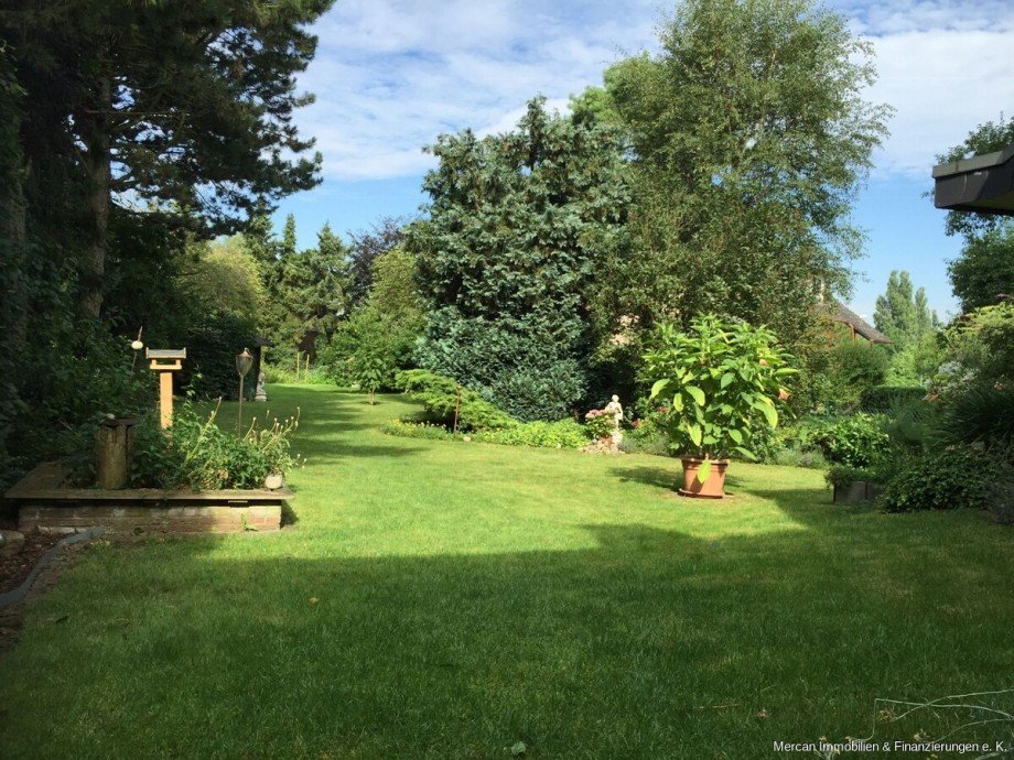 Gartenansicht Doppelhaush�lfte Hannover / Anderten