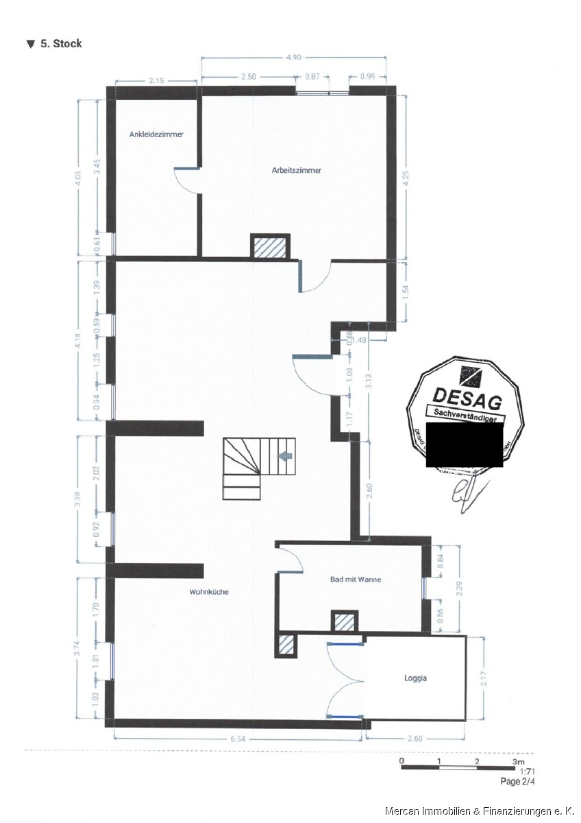 Grundriss Maisonettewohnung Hannover