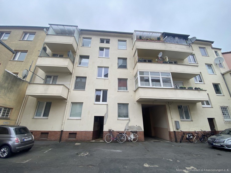 Haus Hinterhof Ansicht Etagenwohnung Hannover