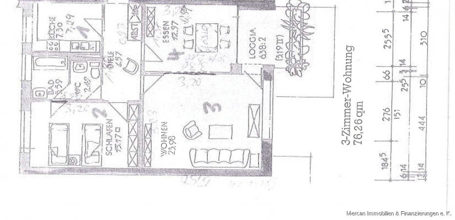 Grundriss Etagenwohnung Laatzen