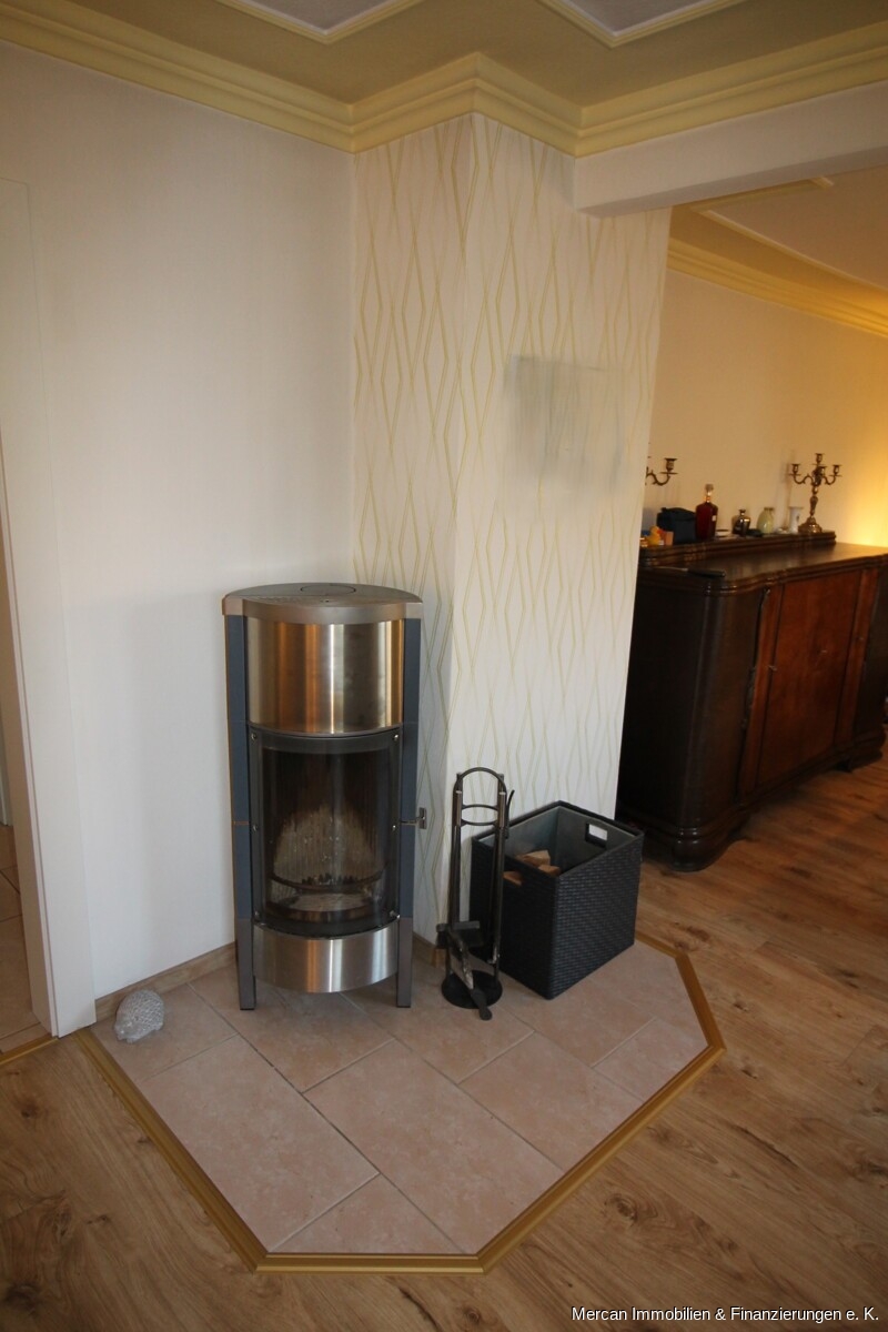 Kamin im Wohnzimmer Doppelhaush�lfte Hannover / Anderten