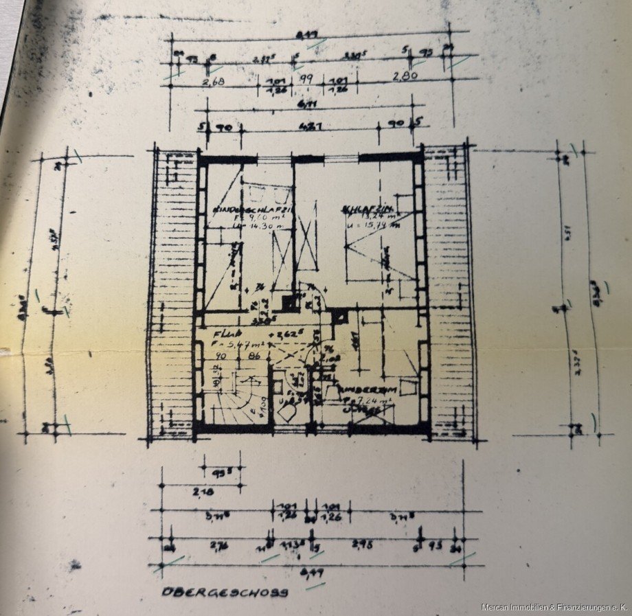 18.Grundriss OG Einfamilienhaus Celle / Wietzenbruch