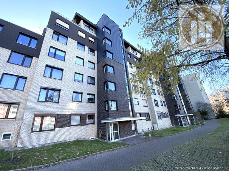 1. Au�enansicht Laatzen Etagenwohnung M�blierte 3-Zimmer-Wohnung mit Balkon & Tiefgaragenstellplatz in Hannover - Laatzen