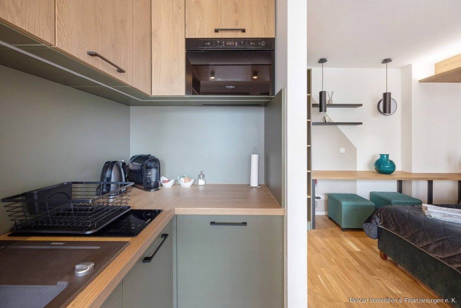 8. K�chenbereich Ansicht 3 Etagenwohnung Hannover