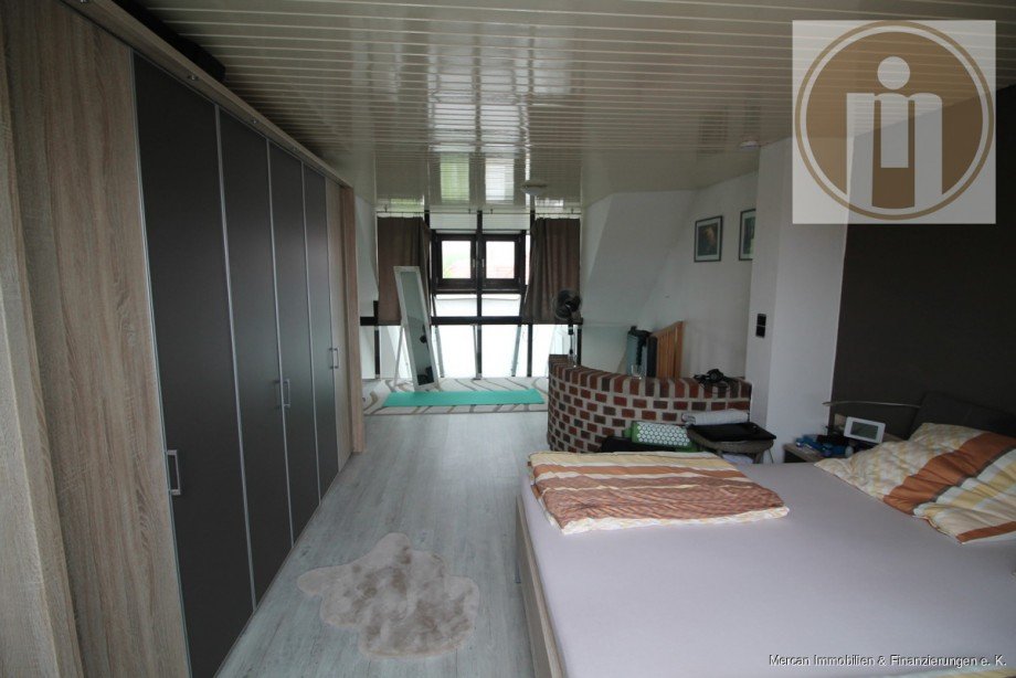 Schlafzimmer Ansicht 2 Maisonettewohnung Peine
