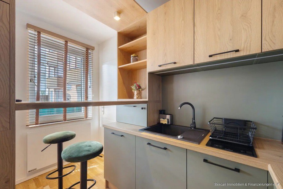7. K�chenbereich Ansicht 2 Etagenwohnung Hannover