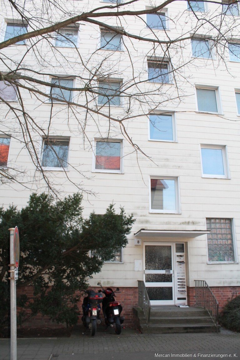 1. Au�enansicht Hannover Etagenwohnung 2 Zimmer ETW in Hannover - St�cken