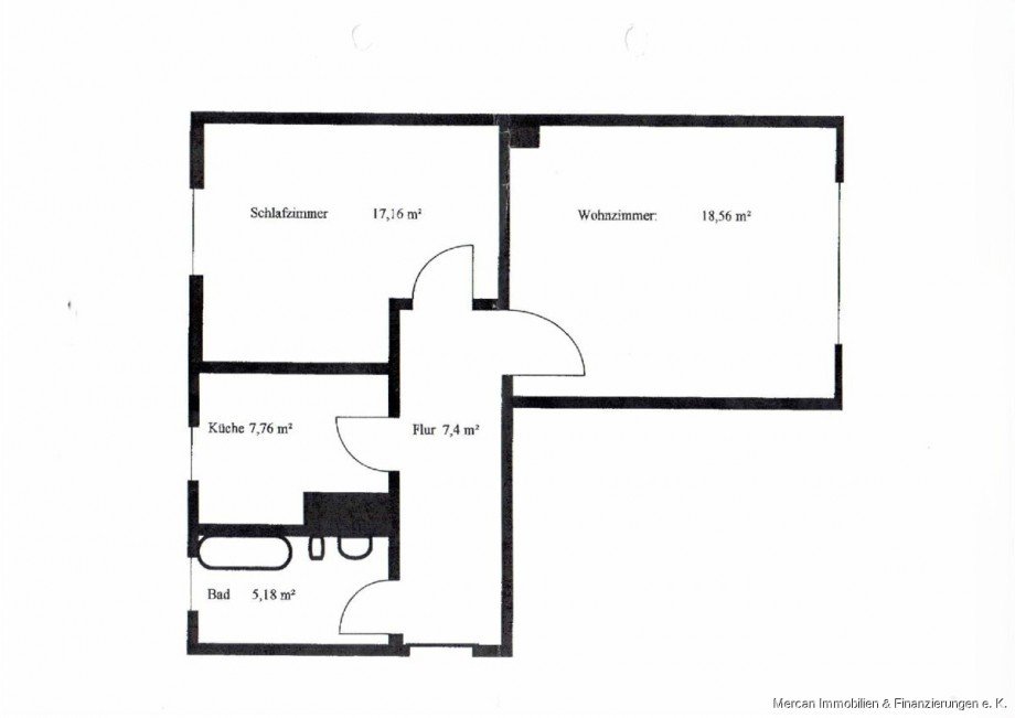 Grundriss Etagenwohnung Hannover