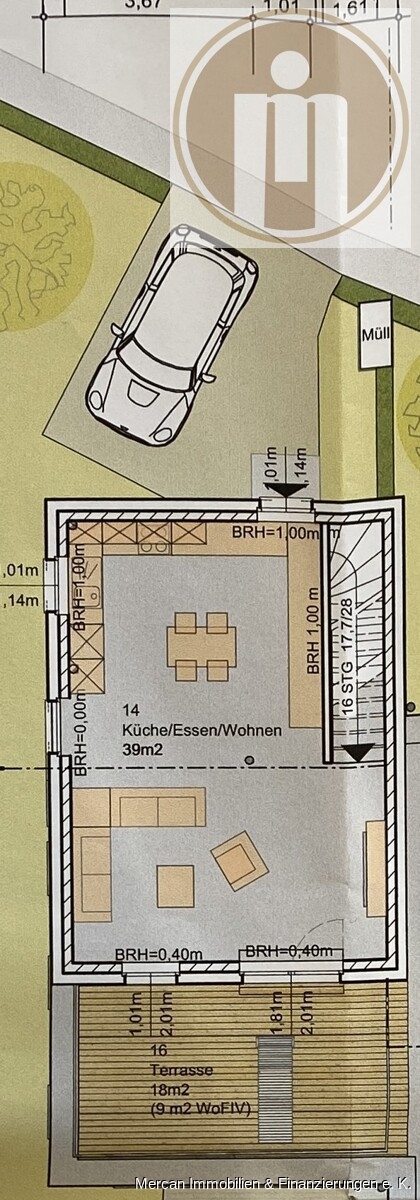 Grundriss DG Maisonettewohnung Wennigsen