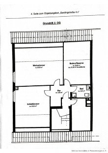 Grundriss DG Wundersch�ne 6-Zimmer-Maisonette-Wohnung in Hannover-Bemerode
