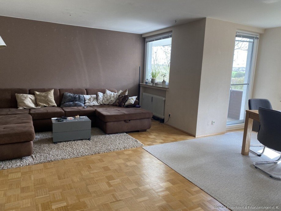 4.Wohnzimmer Ansicht 1 Maisonettewohnung Hannover / Bemerode